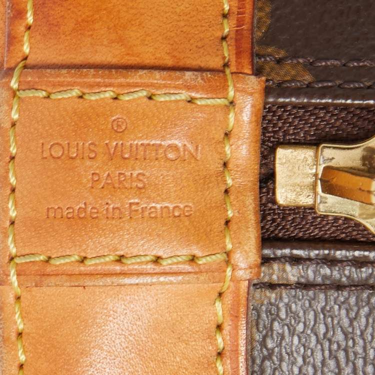 Pre Owned Louis Vuitton Monogram Canvas Alma BB Bag
