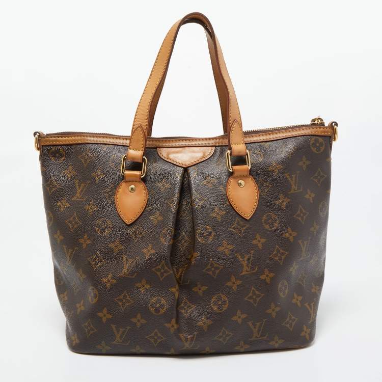 Pre Owned Louis Vuitton Monogram Canvas Palermo PM Bag