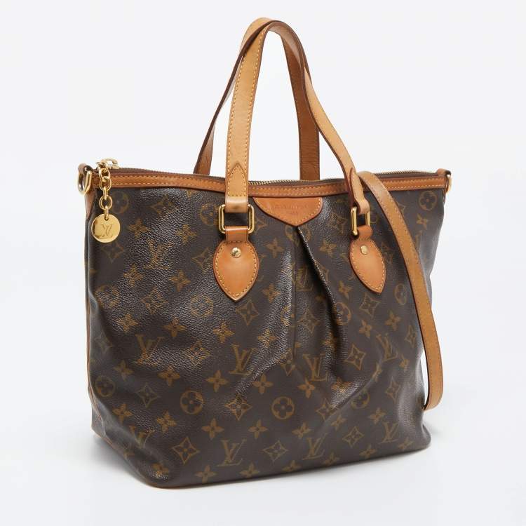 Pre Owned Louis Vuitton Monogram Canvas Palermo PM Bag