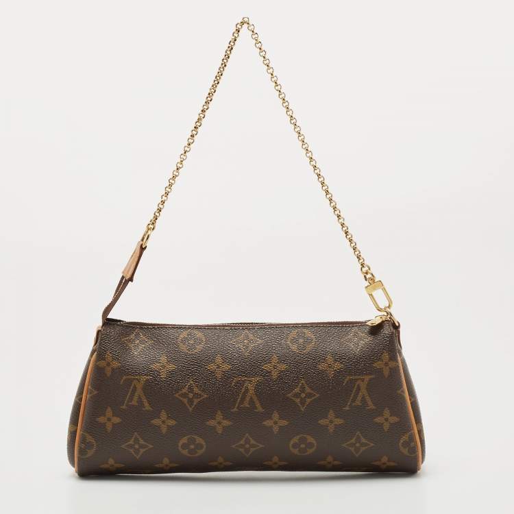 Pre Owned Louis Vuitton Monogram Canvas Eva Pochette Bag