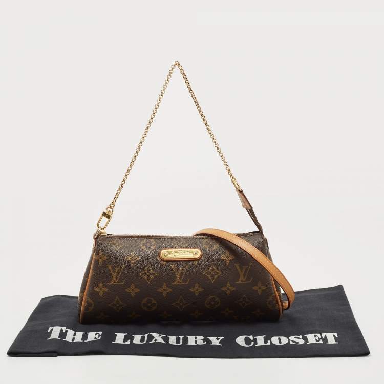 Pre Owned Louis Vuitton Monogram Canvas Eva Pochette Bag