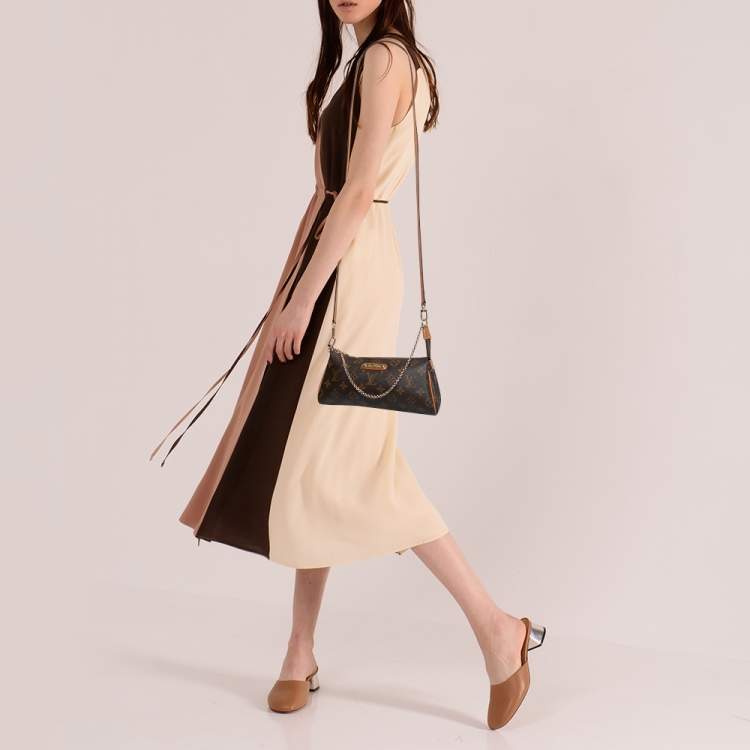 Louis Vuitton Monogram Eva Pochette - Brown Mini Bags, Handbags