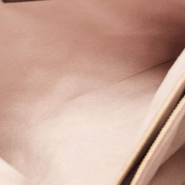 Pre Owned Louis Vuitton Black Monogram Embossed Coussin PM Bag