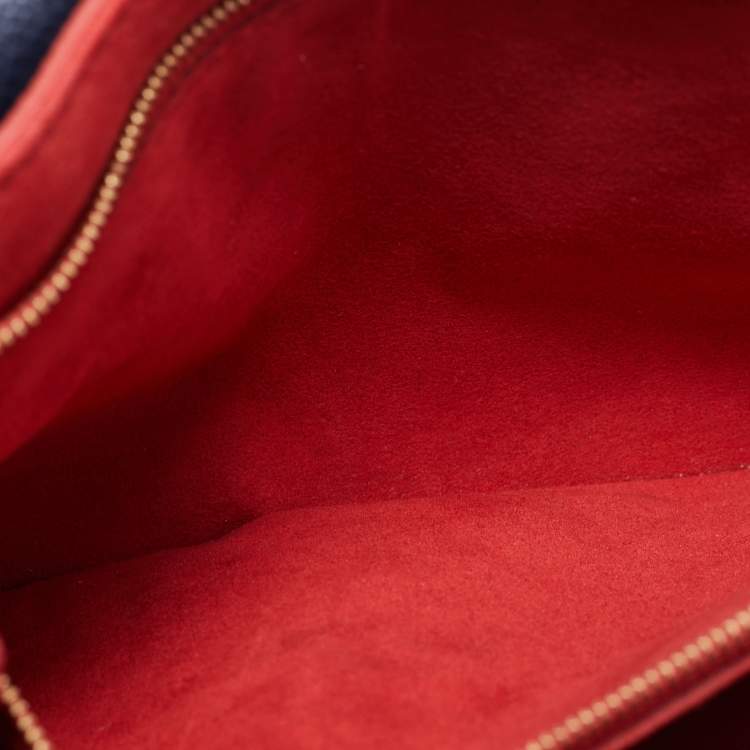 مملوكة مسبقًا Louis Vuitton Marine Rouge Monogram Empreinte Leather Vavin PM Bag