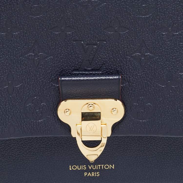مملوكة مسبقًا Louis Vuitton Marine Rouge Monogram Empreinte Leather Vavin PM Bag