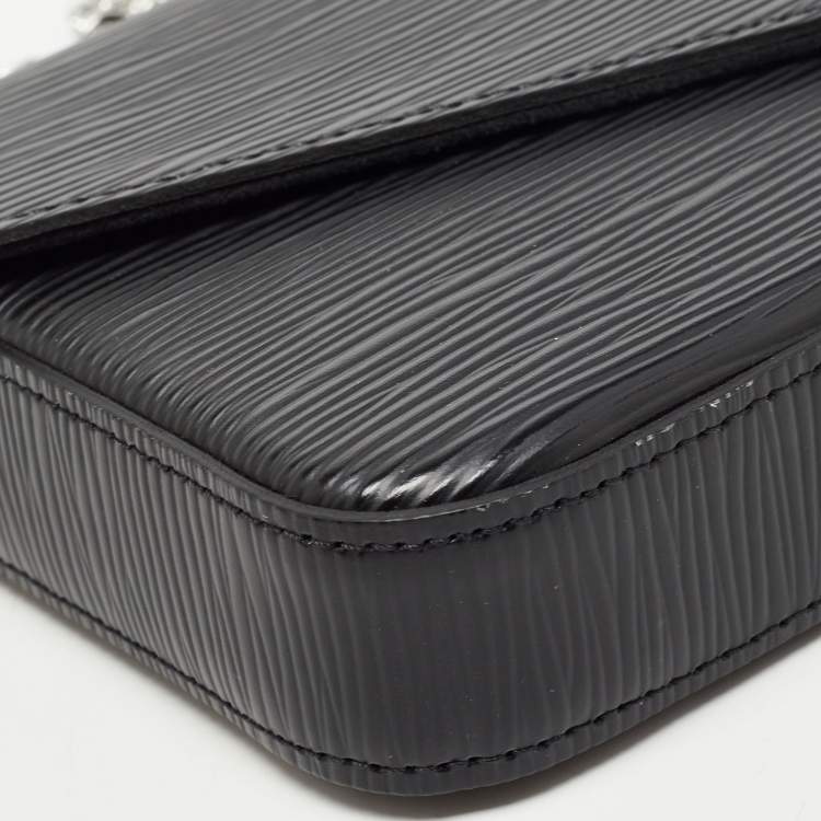 مملوكة مسبقًا Louis Vuitton Black Epi Leather Pochette Felicie Bag