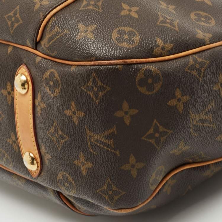Pre Owned Louis Vuitton Monogram Canvas Galliera PM Bag