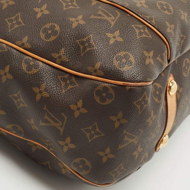 Pre Owned Louis Vuitton Monogram Canvas Galliera PM Bag