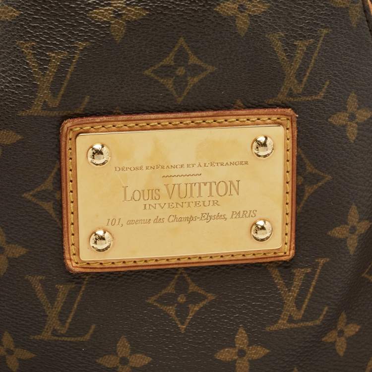 Pre Owned Louis Vuitton Monogram Canvas Galliera PM Bag