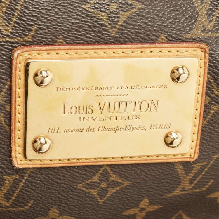 Pre Owned Louis Vuitton Monogram Canvas Galliera PM Bag