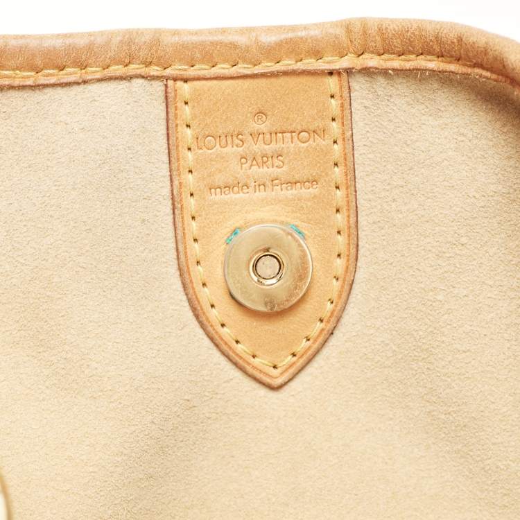 Pre Owned Louis Vuitton Monogram Canvas Galliera PM Bag