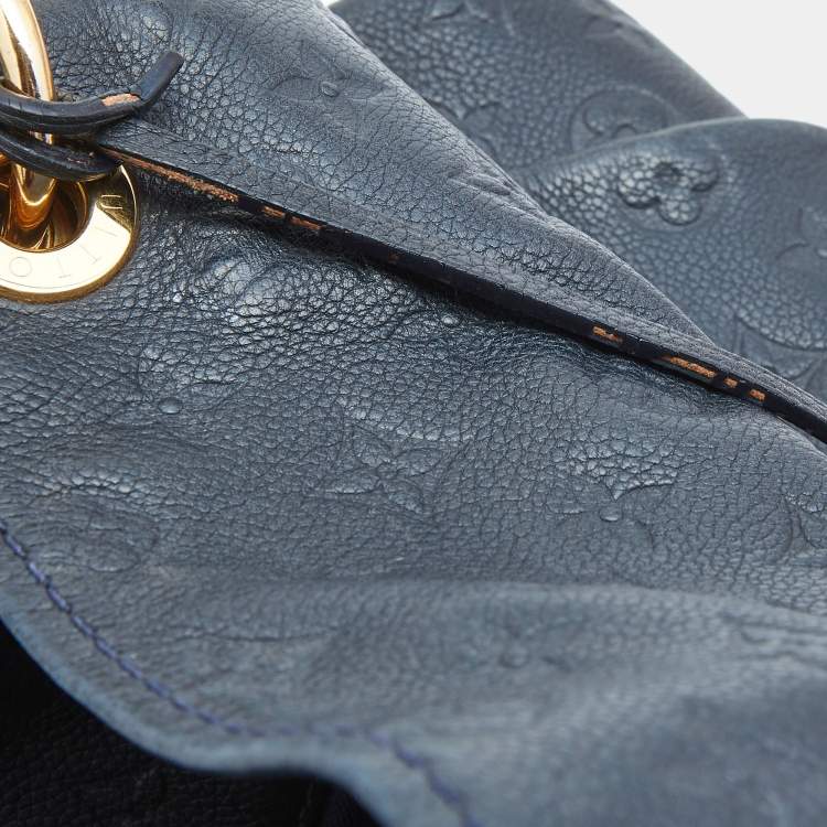Pre Owned Louis Vuitton Dark Blue Monogram Empreinte Artsy MM bag