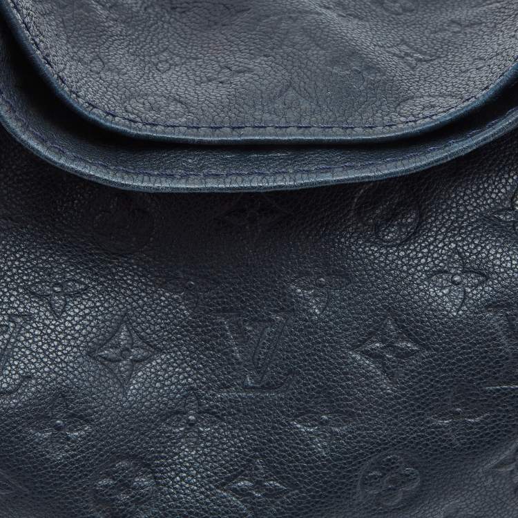 Pre Owned Louis Vuitton Dark Blue Monogram Empreinte Artsy MM bag