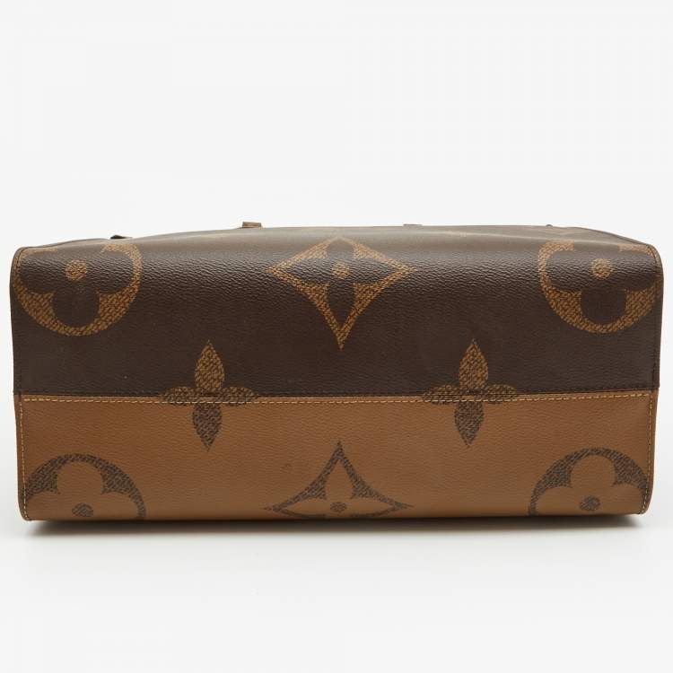 Pre Owned Louis Vuitton Reverse Monogram Canvas Giant Onthego MM Bag