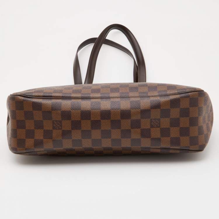 Pre Owned Louis Vuitton Damier Ebene Canvas Parioli PM Bag