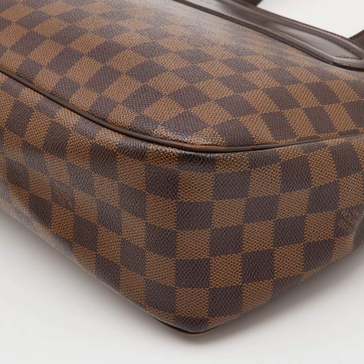 Pre Owned Louis Vuitton Damier Ebene Canvas Parioli PM Bag