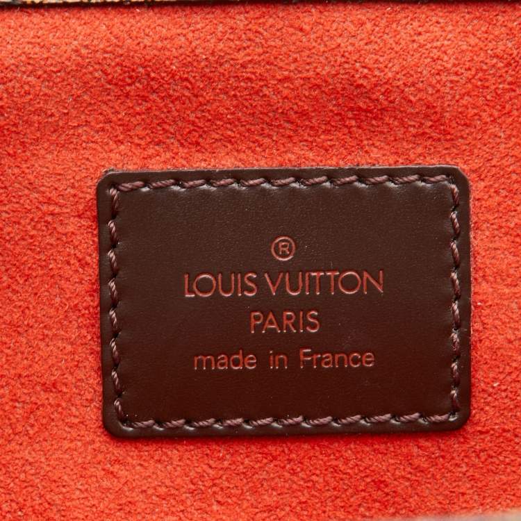 Pre Owned Louis Vuitton Damier Ebene Canvas Parioli PM Bag