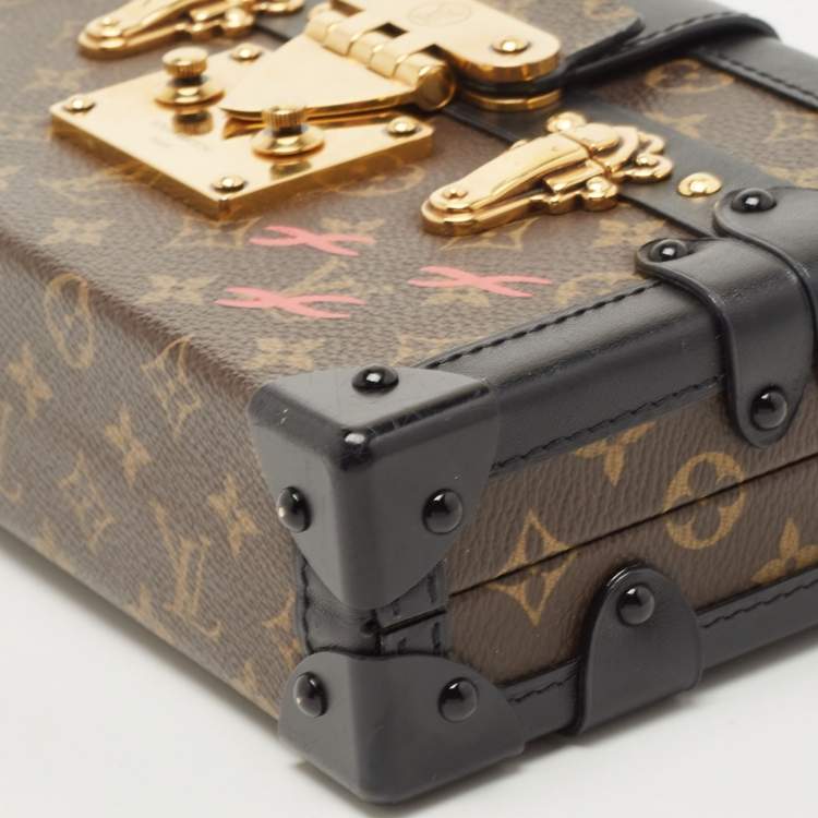 Pre Owned Louis Vuitton Monogram Canvas Petite Malle Bag