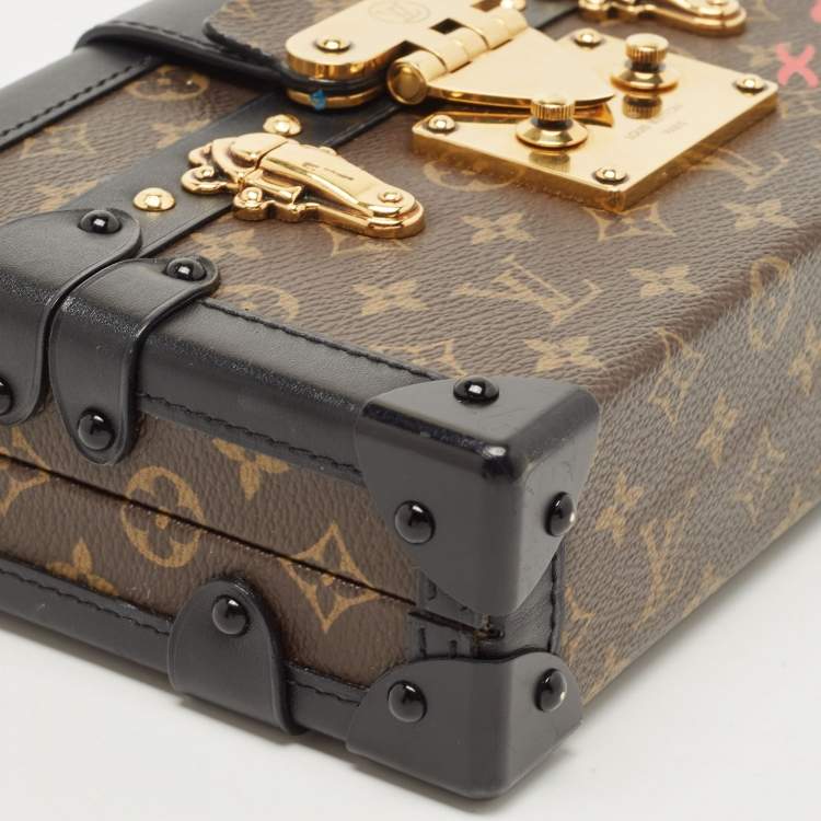 Pre Owned Louis Vuitton Monogram Canvas Petite Malle Bag