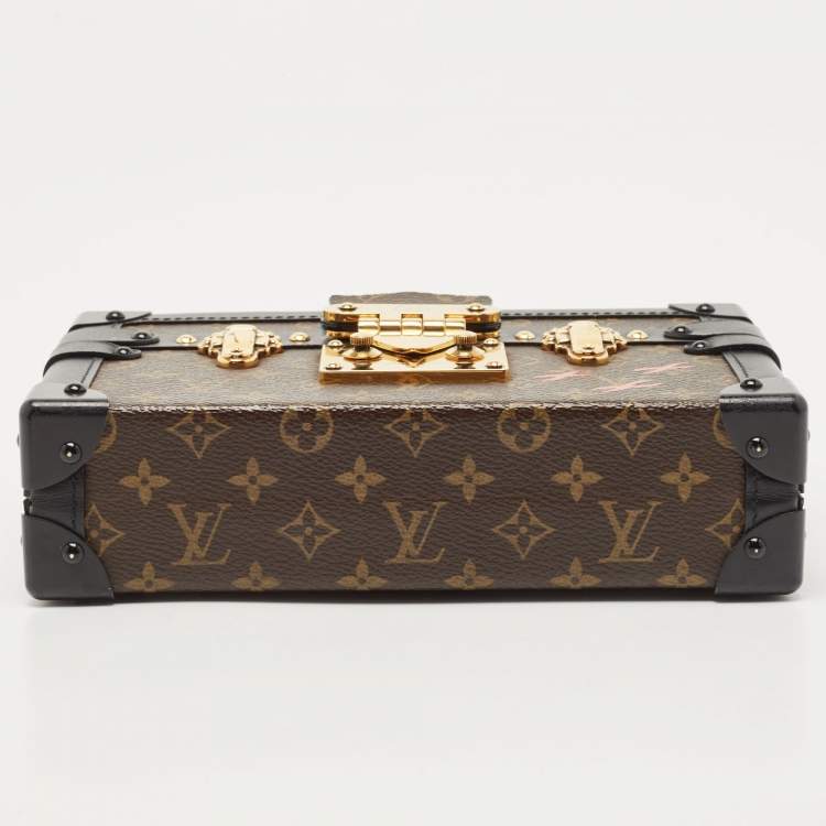 Pre Owned Louis Vuitton Monogram Canvas Petite Malle Bag