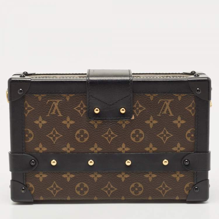 Pre Owned Louis Vuitton Monogram Canvas Petite Malle Bag