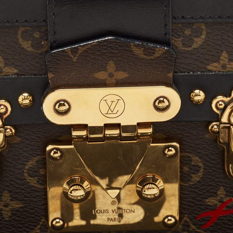 Pre Owned Louis Vuitton Monogram Canvas Petite Malle Bag