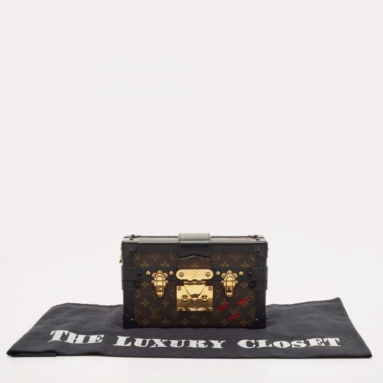 Pre Owned Louis Vuitton Monogram Canvas Petite Malle Bag