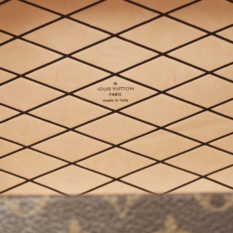 Pre Owned Louis Vuitton Monogram Canvas Petite Malle Bag