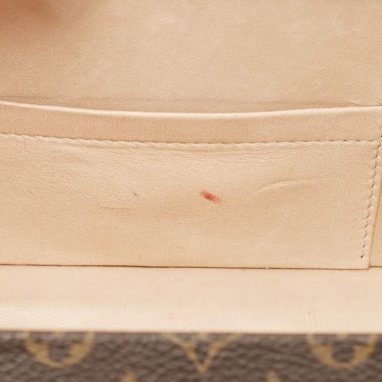 Pre Owned Louis Vuitton Monogram Canvas Petite Malle Bag
