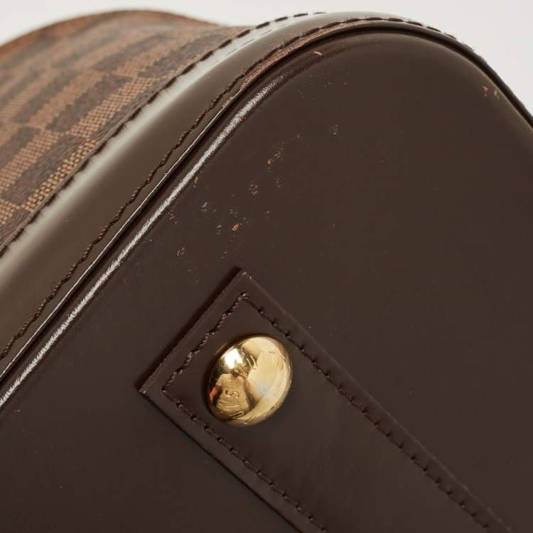 Pre Owned Louis Vuitton Damier Ebene Canvas Alma PM Bag
