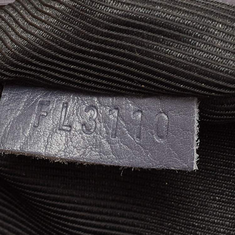 Pre Owned Louis Vuitton Gris Monogram Fabric and Leather Volupte Psyche Bag