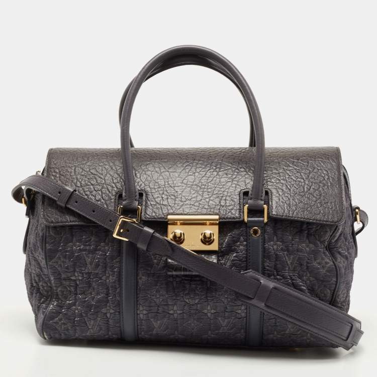 Louis Vuitton Volupte Psyche Leather Gris Bag Purse