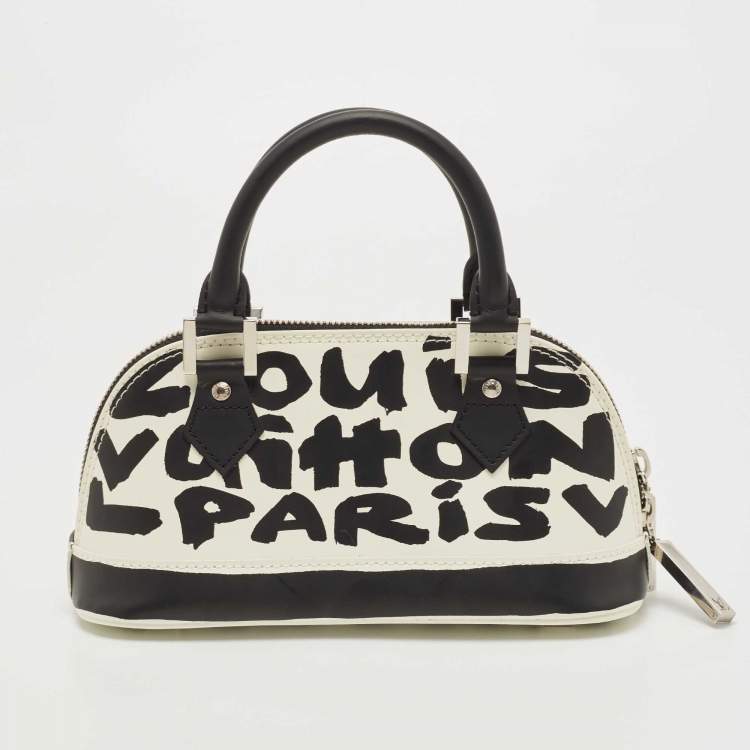 Louis Vuitton Bicolor Graffiti Horizontal Alma Bag – The Closet