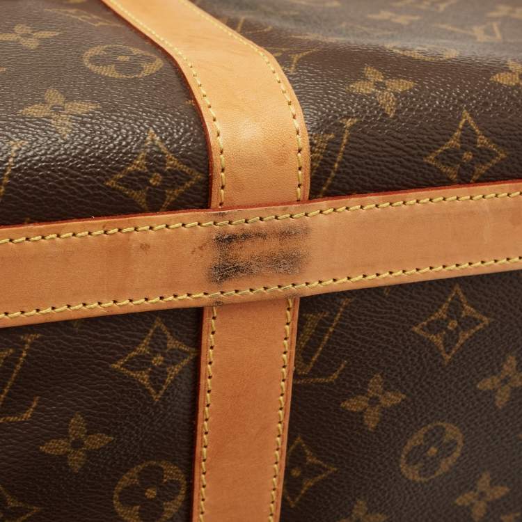 Pre Owned Louis Vuitton Monogram Canvas Sac Chien 40 Dog Carrier