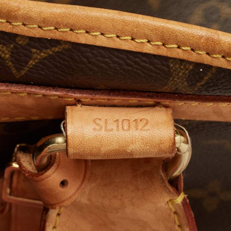 Pre Owned Louis Vuitton Monogram Canvas Sac Chien 40 Dog Carrier