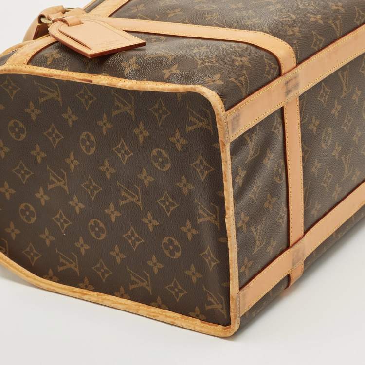 Pre Owned Louis Vuitton Monogram Canvas Sac Chien 40 Dog Carrier