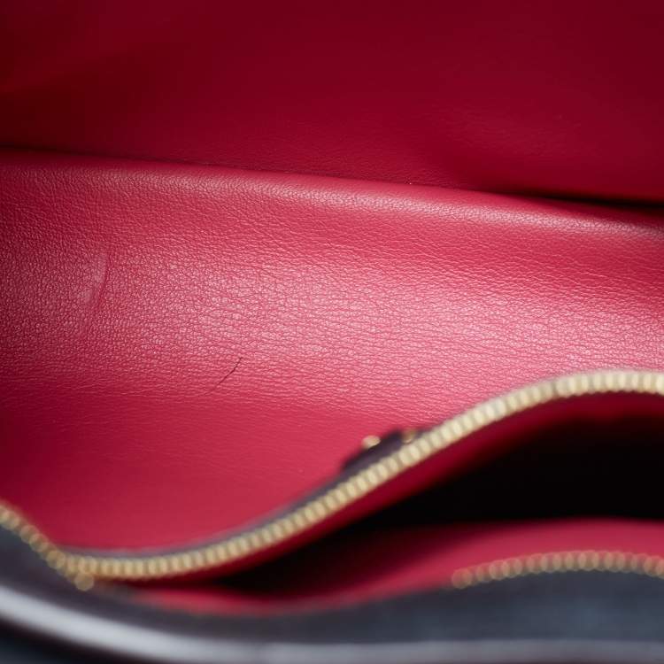Pre Owned Louis Vuitton Black Taurillon Leather Capucines PM Bag