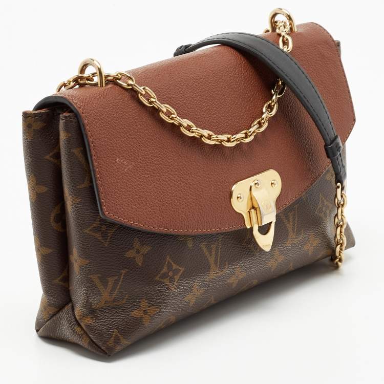 Pre Owned Louis Vuitton Caramel Monogram Canvas and Leather Saint Placide Bag