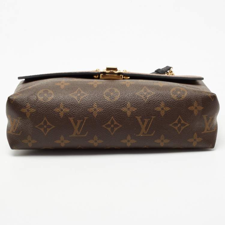 Pre Owned Louis Vuitton Caramel Monogram Canvas and Leather Saint Placide Bag