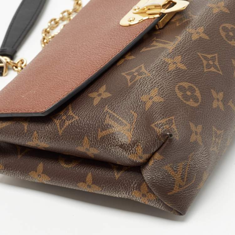 Pre Owned Louis Vuitton Caramel Monogram Canvas and Leather Saint Placide Bag