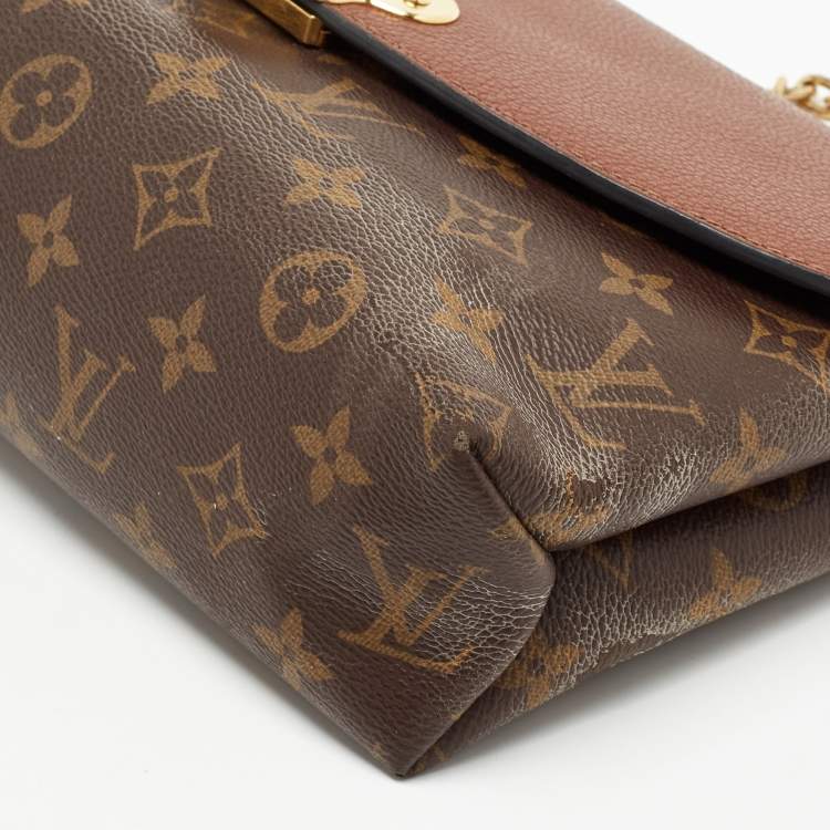 Pre Owned Louis Vuitton Caramel Monogram Canvas and Leather Saint Placide Bag