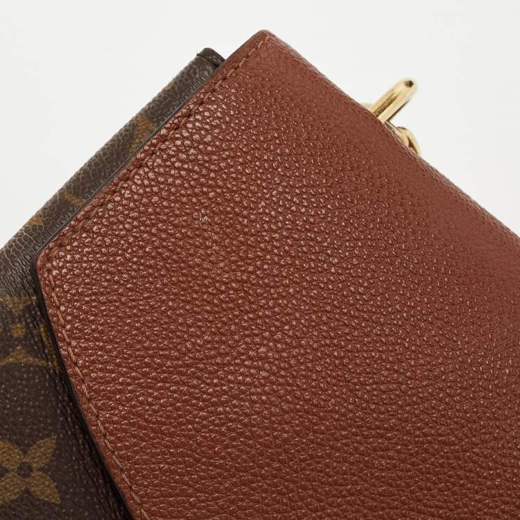 Pre Owned Louis Vuitton Caramel Monogram Canvas and Leather Saint Placide Bag