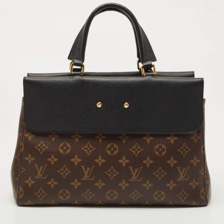 Pre Owned Louis Vuitton Black Monogram Canvas Venus Bag                   