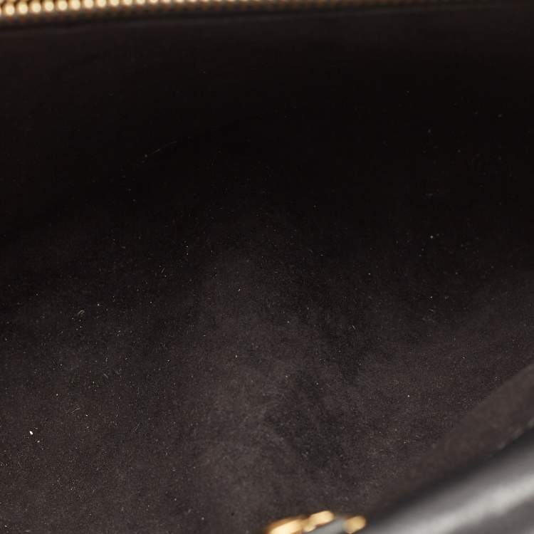 Pre Owned Louis Vuitton Black Monogram Canvas Venus Bag                   