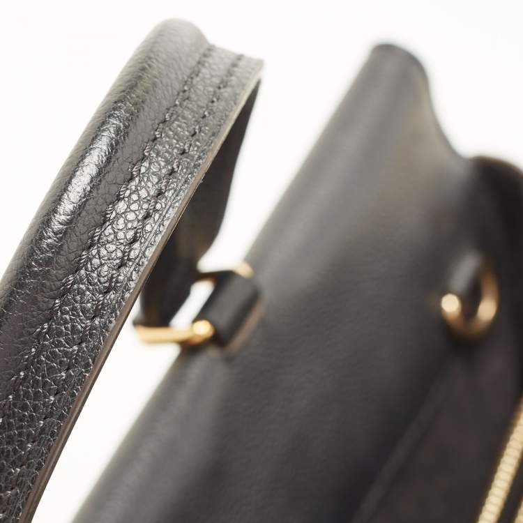 Pre Owned Louis Vuitton Black Monogram Canvas Venus Bag                   