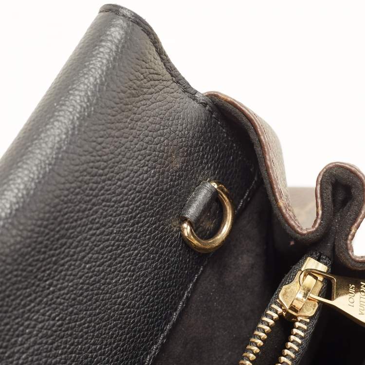 Pre Owned Louis Vuitton Black Monogram Canvas Venus Bag                   