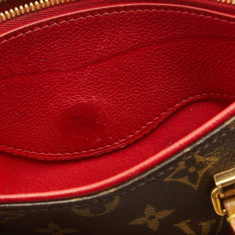 Pre Owned Louis Vuitton Cherry Monogram Canvas Pallas BB Bag