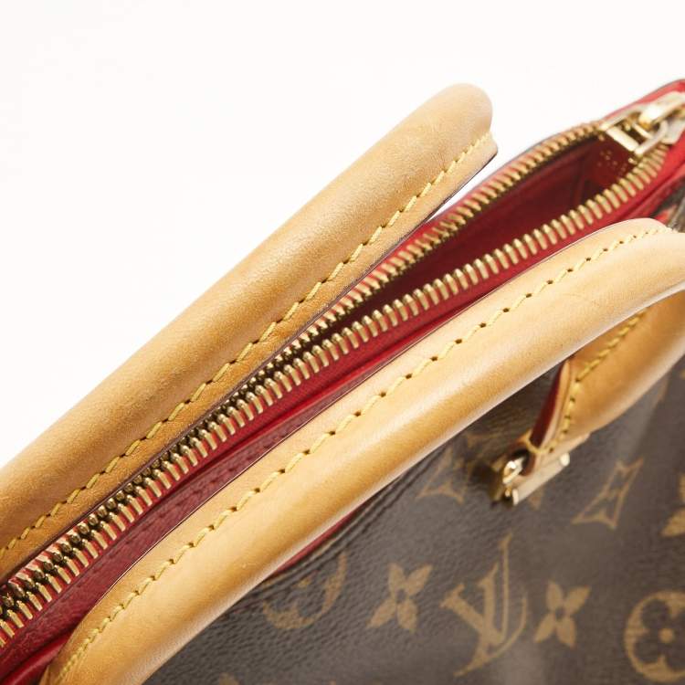 Pre Owned Louis Vuitton Cherry Monogram Canvas Pallas BB Bag