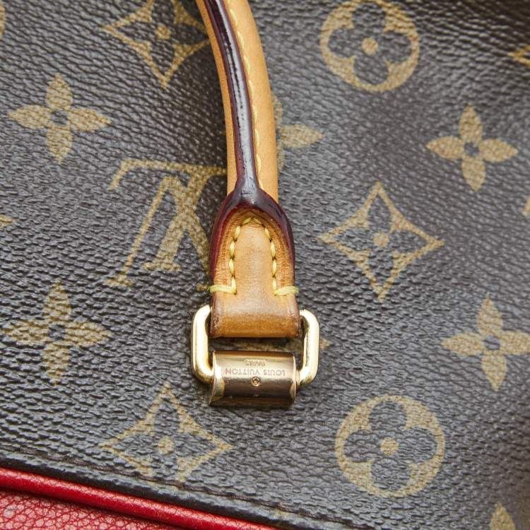 Pre Owned Louis Vuitton Cherry Monogram Canvas Pallas BB Bag