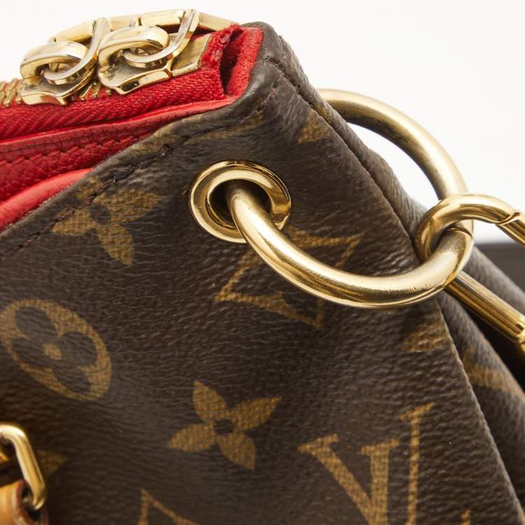 Pre Owned Louis Vuitton Cherry Monogram Canvas Pallas BB Bag